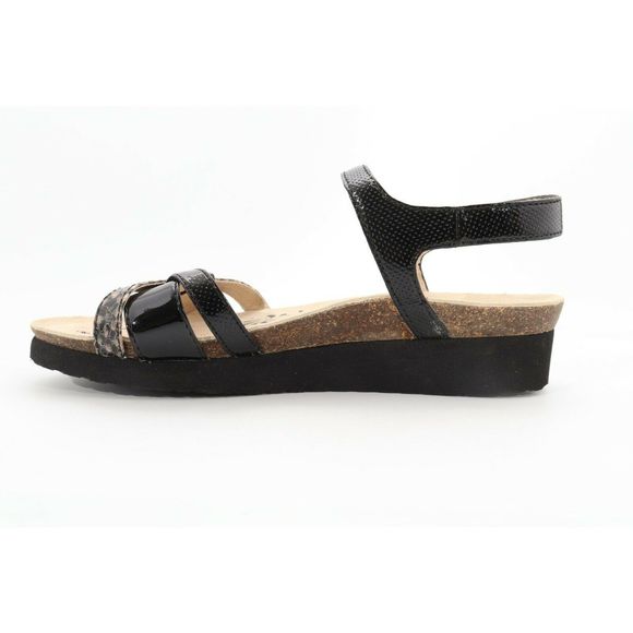 Abeo Chloe Sandals Black 8 ( EBP) 4672 - Picture 2 of 7